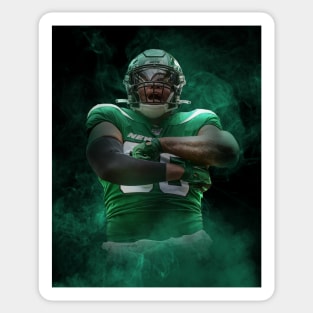 Quinnen Williams New York Sports Art Sticker